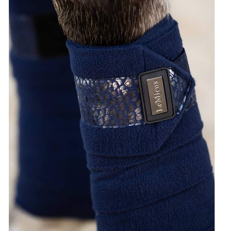 LeMieux Adour Polo Bandages - Navy-2